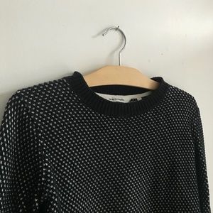 Cotton Waffle Sweater